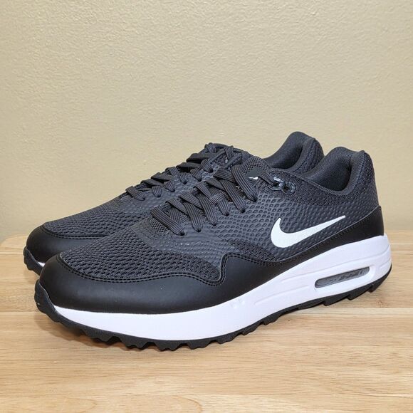 Nike Air Max 1 G Golf Spikeless Golf Shoes Black White CI7576-001 Men\'s Size 8.5 main image 5